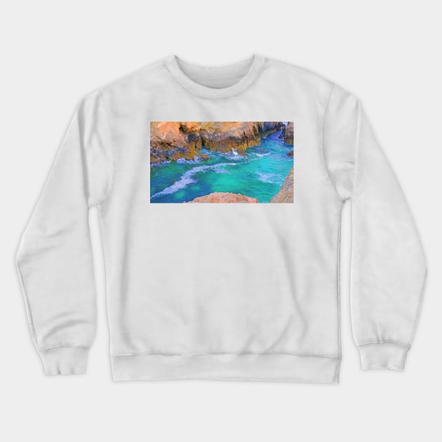 porto covo Crewneck Sweatshirt by terezadelpilar